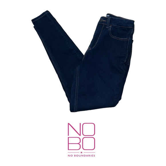 No Boundaries | Women’s High Rise Skinny Dark Denim Jeans | Size 7 - Picture 2 of 4